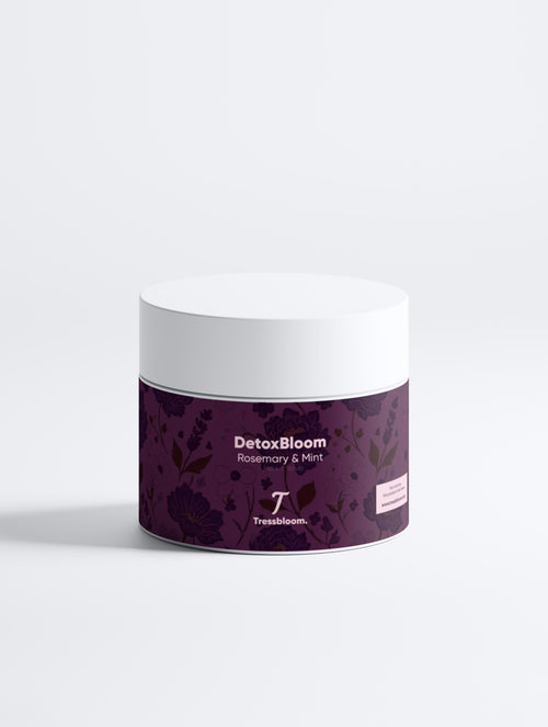 DetoxBloom Scalp Scrub, Rosemary & Mint